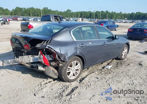 2013 Infiniti G37X from USA, damaged, VIN JN1CV6AR1DM756887